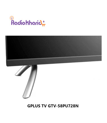 قیمت تلویزیون جی پلاس GTV-58PU728 از نمایندگی رسمی جی پلاس ( با ارسال و مشاوره صوتی رایگان ) در رادیو خرید