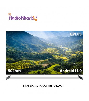 قیمت تلویزیون جی پلاس GTV-50RU762S از نمایندگی رسمی گلدیران (با ارسال و مشاوره صوتی رایگان) در رادیو خرید