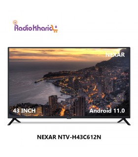 قیمت تلویزیون نکسار NTV-H43C612N از نمایندگی رسمی گلدیران ( با ارسال و مشاوره صوتی رایگان ) در رادیو خرید