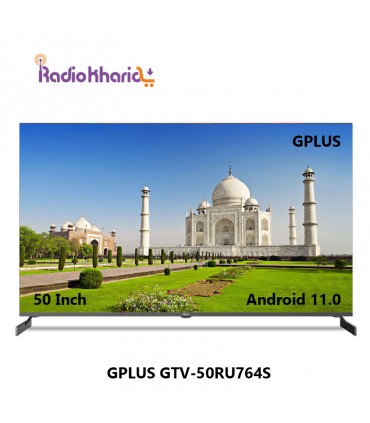 قیمت تلویزیون جی پلاس GTV-50RU764S از نمایندگی رسمی گلدیران (با ارسال و مشاوره صوتی رایگان) در رادیو خرید