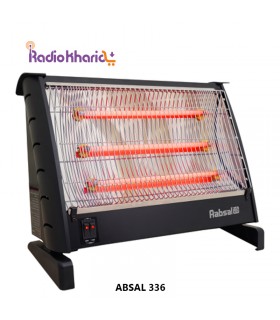 قیمت بخاری برقی آبسال 336 از نمایندگی رسمی آبسال تهران در رادیو خرید