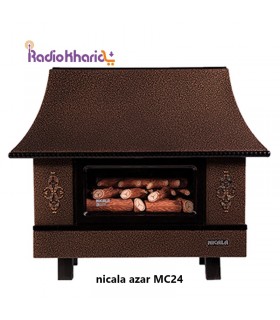 قیمت بخاری شومینه 24000 نیک کالا آذر MC24 دودکش دار از نمایندگی نیک کالا با مشاوره رایگان و ارسال فوری در رادیو خرید