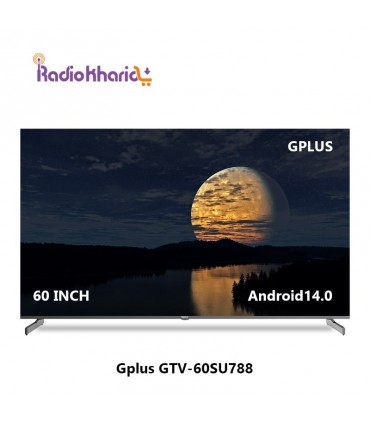 قیمت تلویزیون جی پلاس GTV-60SU788 از نمایندگی رسمی جی پلاس  تهران ( با ارسال و مشاوره صوتی رایگان) در رادیو خرید