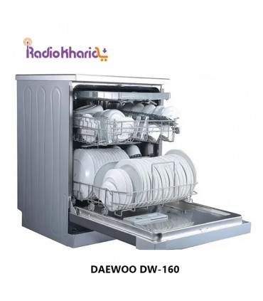 قیمت ماشین ظرفشویی 14 نفره دوو مدل DW-160 از نمایندگی رسمی دوو در رادیو خرید