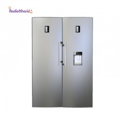 خرید یخچال فریزر دو قلو اسنوا 0190 سیلور زیر قیمت بازار با مشاوره صوتی رایگان از نمایندگی رسمی اسنوا - رادیو خرید