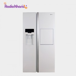 خرید یخچال سای بای ساید اسنوا 32 فوت مدل S8-2322 سفید متالیک قیمت عالی باارسال رایگان و مشاوره صوتی-رادیو خرید