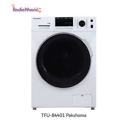 خرید ماشین لباسشویی پاکشوما 8 کیلویی مدل TFU-84401 قیمت مناسب با ارسال و مشاوره صوتی رایگان - رادیو خرید