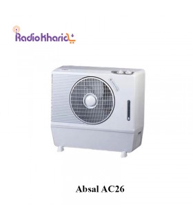خرید کولر آبی آبسال AC26 قیمت فوق العاده (با ارسال و مشاوره صوتی رایگان) و فروش کولر آبی آبسال پرتابل AC26 آنلاین در رادیو خرید