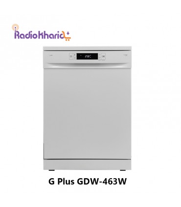 قیمت ماشین ظرفشویی جی پلاس مدل GDW-L463W از نمایندگی (با ارسال و مشاوره صوتی رایگان) در رادیو خرید