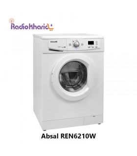 قیمت ماشین لباسشویی 6 کیلویی آبسال REN6210W از نمایندگی (با ارسال و مشاوره صوتی رایگان) در رادیو خرید