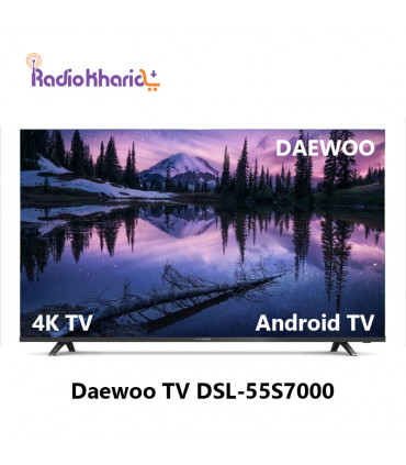 قیمت تلویزیون دوو DSL50S7000 از نمایندگی رسمی و خرید ال ای دی دوو 50 اینچ هوشمند 50S7000 در رادیو خرید
