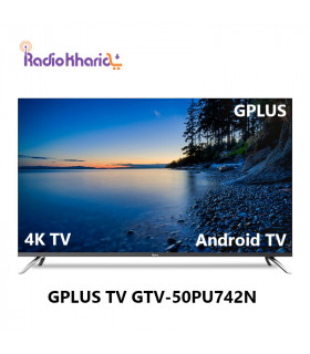 قیمت تلویزیون جی پلاس 50 اینچ هوشمند GTV-50PU742N از نمایندگی رسمی (با ارسال و مشاوره صوتی رایگان) در رادیو خرید