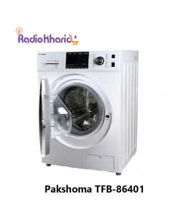 خرید ماشین لباسشویی TFB-86401 پاکشوما قیمت فوق العاده (با ارسال و مشاوره صوتی رایگان ) در رادیو خرید