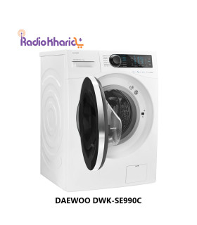 خرید ماشین لباسشویی سنیور دوو 9 کیلویی DWK-SE990 قیمت فوق العاده نمایندگی رسمی ( با ارسال و مشاوره صوتی ) در رادیو خرید