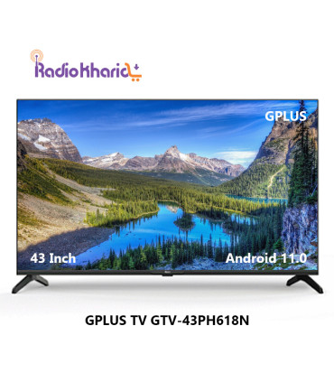 قیمت تلویزیون جی پلاس GTV-43PH618N از نمایندگی رسمی جی پلاس ( بامشاوره صوتی رایگان ) در رادیو خرید