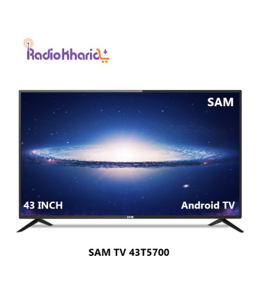 قیمت تلویزیون سام 43T5700 از نمایندگی رسمی سام در تهران ( با مشاوره صوتی رایگان ) در رادیو خرید
