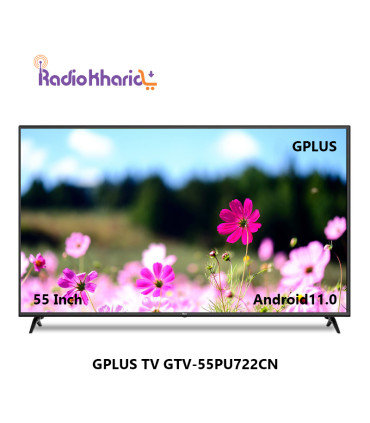 قیمت تلویزیون جی پلاس GTV-55PU722CN قیمت فوق العاده از نمایندگی رسمی ( با ارسال و مشاوره صوتی رایگان ) در رادیو خرید